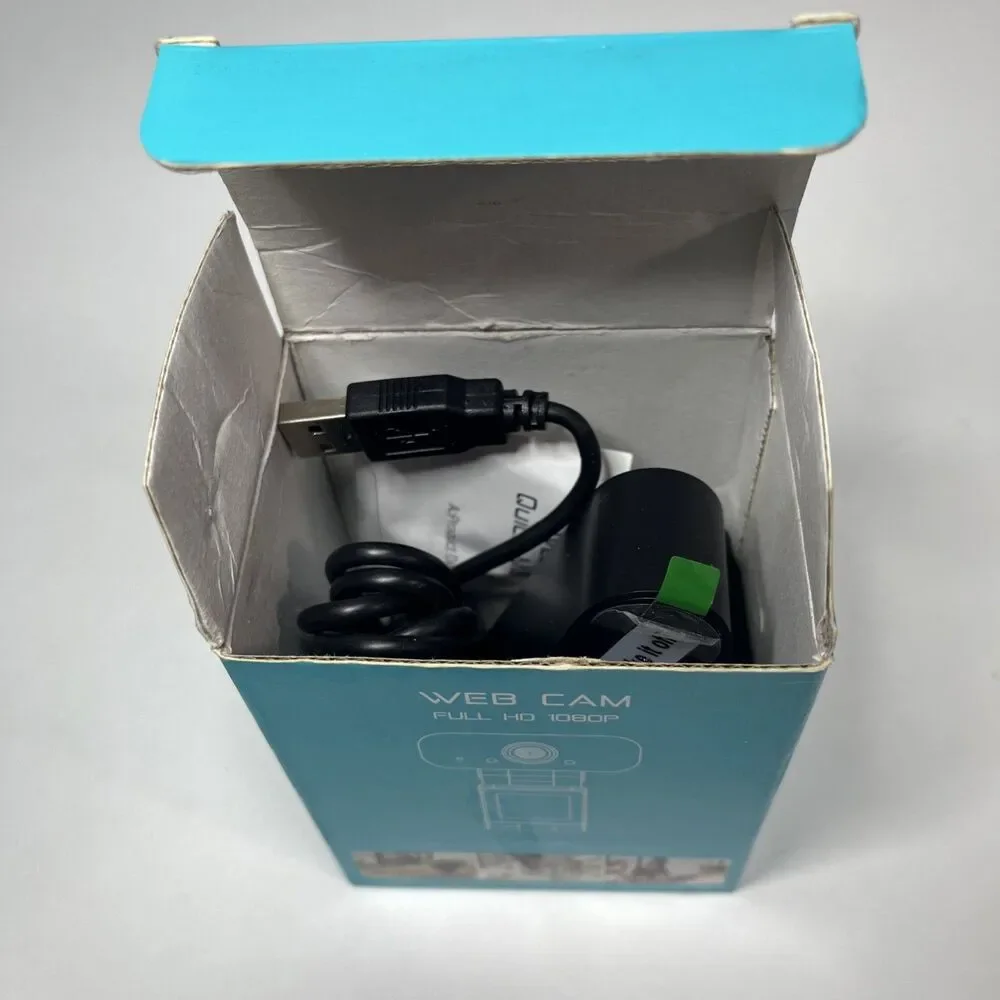 1080P Full HD USB Webcam for PC Desktop & Laptop Web Camera with Stand